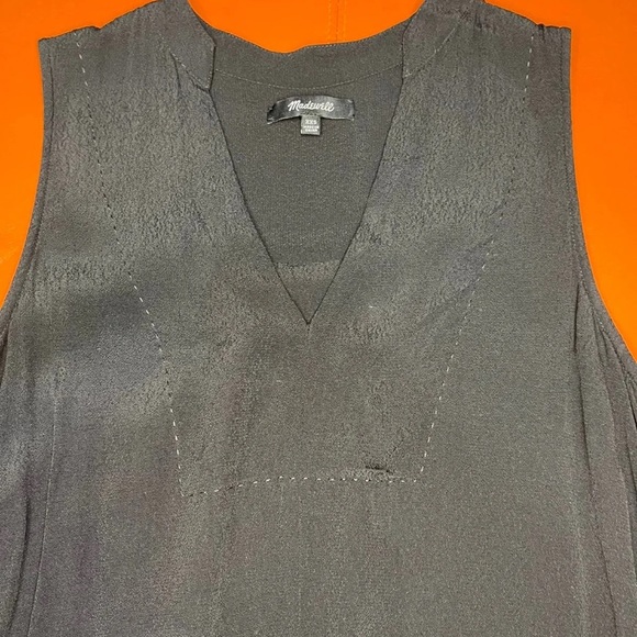 Madewell Notched Collar Inlet Popover Top - Picture 5 of 8